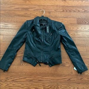 BLANKNYC women’s faux leather jacket